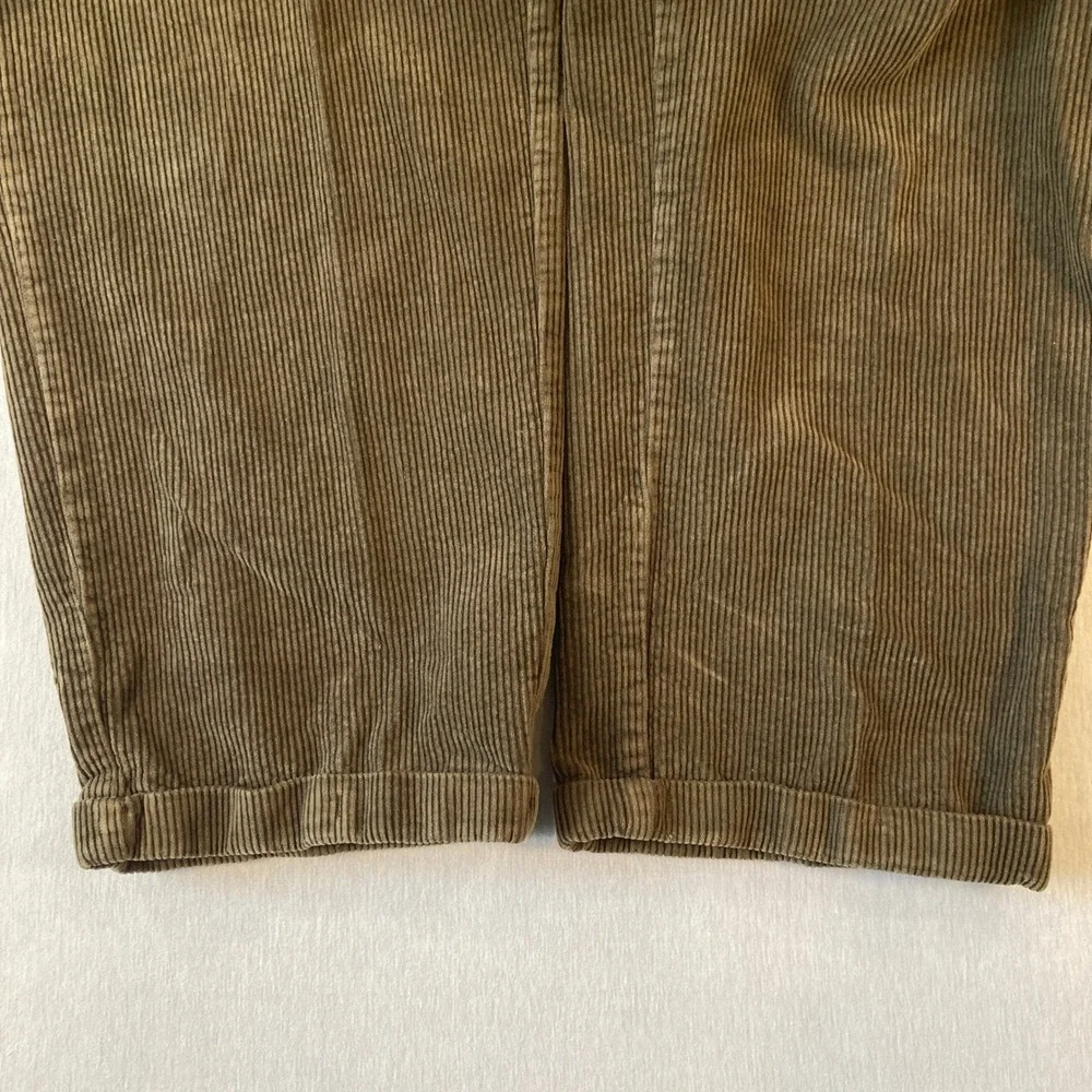 VTG Polo Ralph Lauren Andrew Pant CORDUROY Men 36x34 (Fit 33x28) Brown Preppy